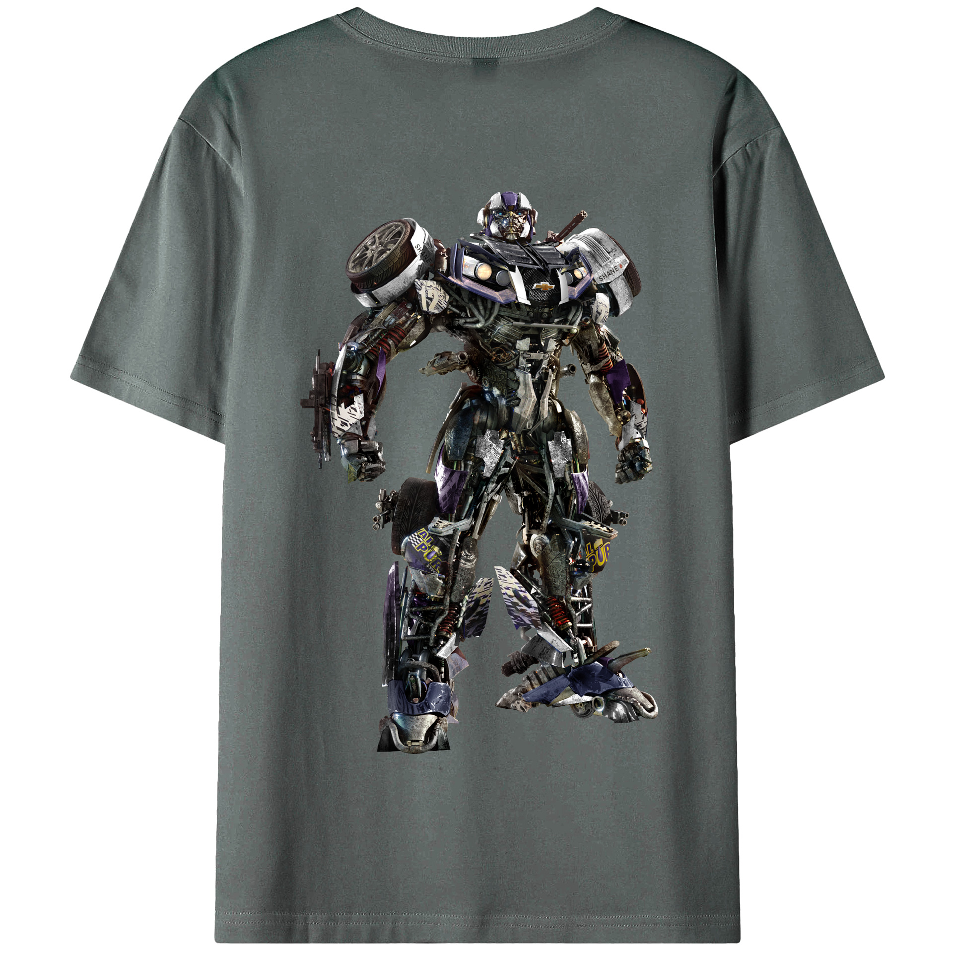 （画像用）  綿100％半袖Tシャツ（背面プリント）